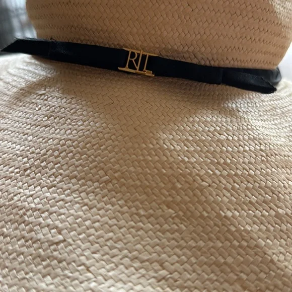 Lauren Ralph Lauren Floppy Straw Sun Hat - Picture 2 of 4